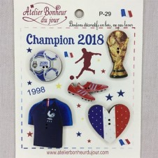 Pochette "CHAMPIONS 2018"