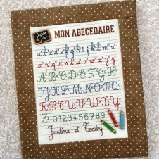 Kit broderie "Mon ABECEDAIRE"