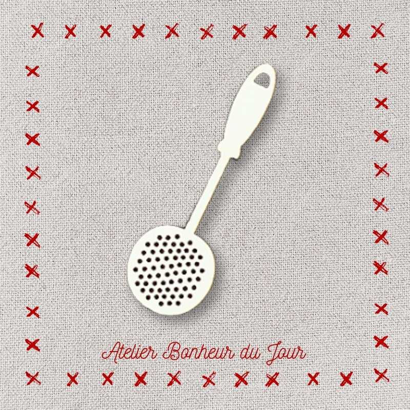 Decorative wooden buttons "Skimmer" to hang Atelier Bonheur du jour